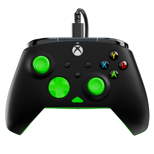 Manette Filaire PDP Rematch Core Verte et Noire Xbox Series